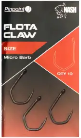 Гачок Nash Flota Claw №8 Micro Barbed (10шт/уп)