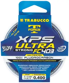 Флюорокарбон Trabucco T-Force XPS Ultra Strong FC 403 Saltwater 50m 0.450mm 14.70kg