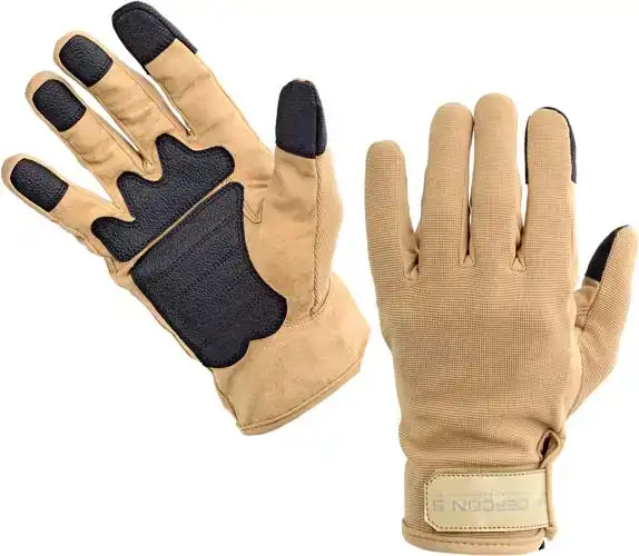 Рукавички Defcon 5 Shooting Amara Gloves With Reinforsed Palm Coyote Tan