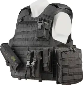 Жилет тактический Defcon 5 Law Enforcement Vest Carrier Black