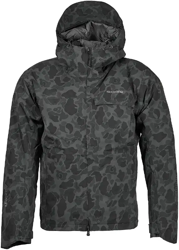 Куртка Shimano GORE-TEX Explore Warm Jacket XS Black Duck Camo