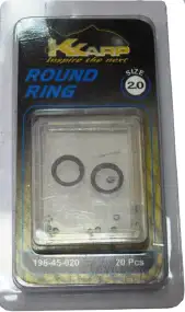 Кільце Trabucco K-Karp Round Ring 2.0mm (20шт/уп)