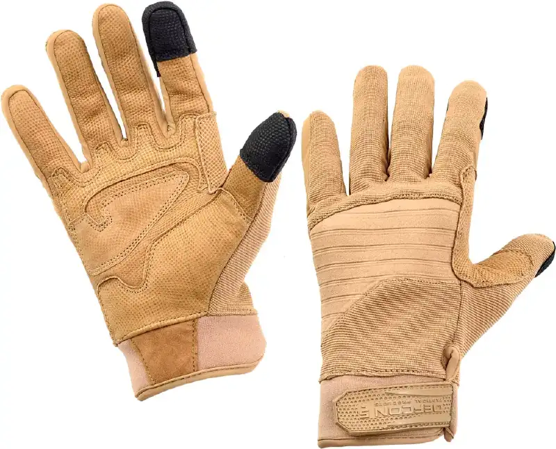 Перчатки Defcon 5 Armor Tex Gloves With Leather Palm S Coyote Tan