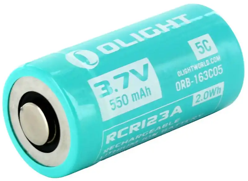 Аккумуляторная батарея Olight RCR 123 Li-Ion 550mAh для S1R