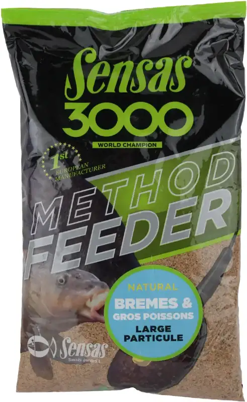 Прикормка Sensas 3000 Method Feeder Bream and Big Fish 1kg