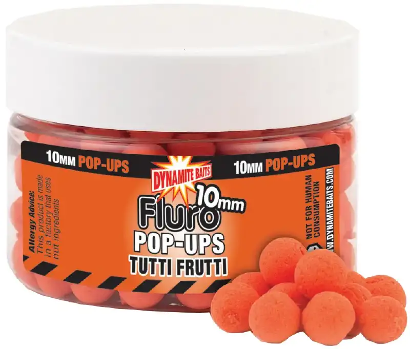 Бойли Dynamite Baits Fluro Pop-Ups Tutti Frutti 15mm