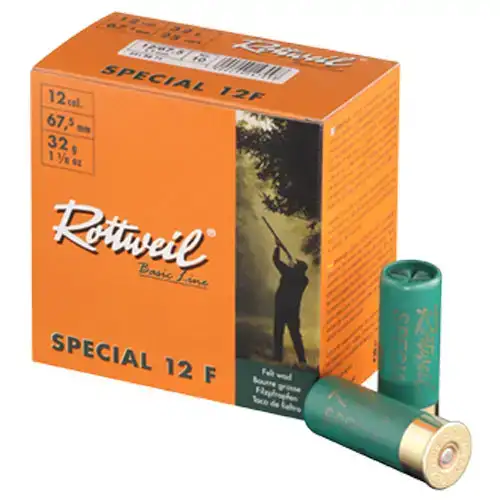 Патрон Rottweil Special 12 F кал.12/67,5 дробь №9 (2,0 мм) навеска 32 г