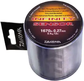 Леска Daiwa Infinity Sensor 1670m (корич.) 0.27mm 12lb/5.4kg