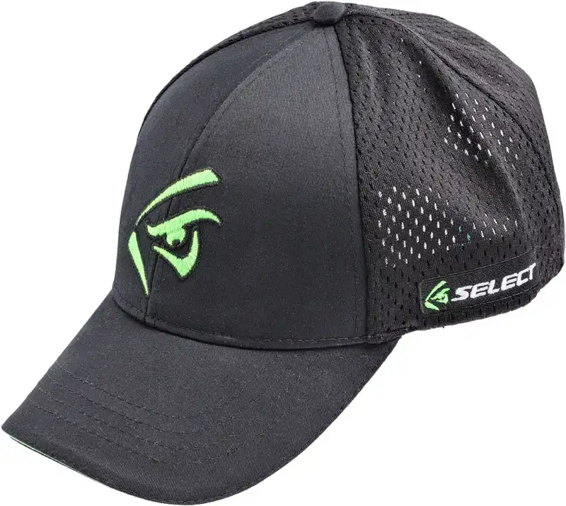 Кепка Select зелене логотип Black
