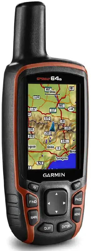 Навігатор Garmin GPSMAP 64s з картою України НавЛюкс