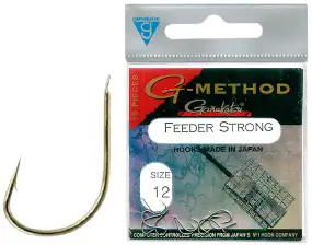 Крючок Gamakatsu G-Method Feeder Strong (10шт/уп) ц:bronze