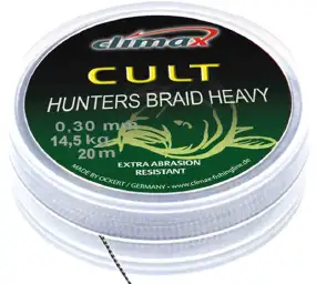 Поводковый материал Climax Cult Heavy Hunter’s Braid 20m (weed) 20lb