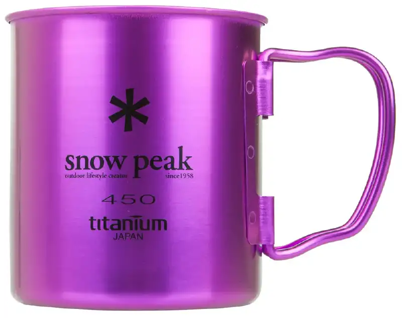 Кружка Snow Peak Ti-Single 450 Cup 450ml ц:purple