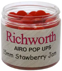 Бойли Richworth Airo Pop-Ups Strawberry Jam 15mm 200ml