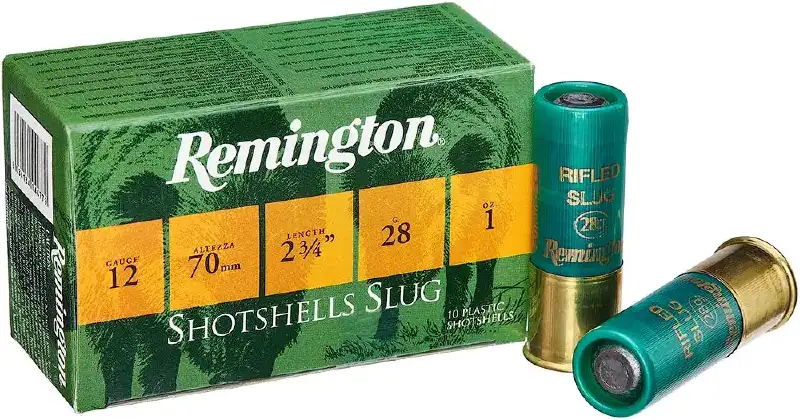 Патрон Remington Shotshells Slugger кал.12/70 куля Фостера маса 28,4 г/ 1 унція.