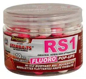 Бойли Starbaits Concept Fluo Pop Ups RS1 10mm 60g