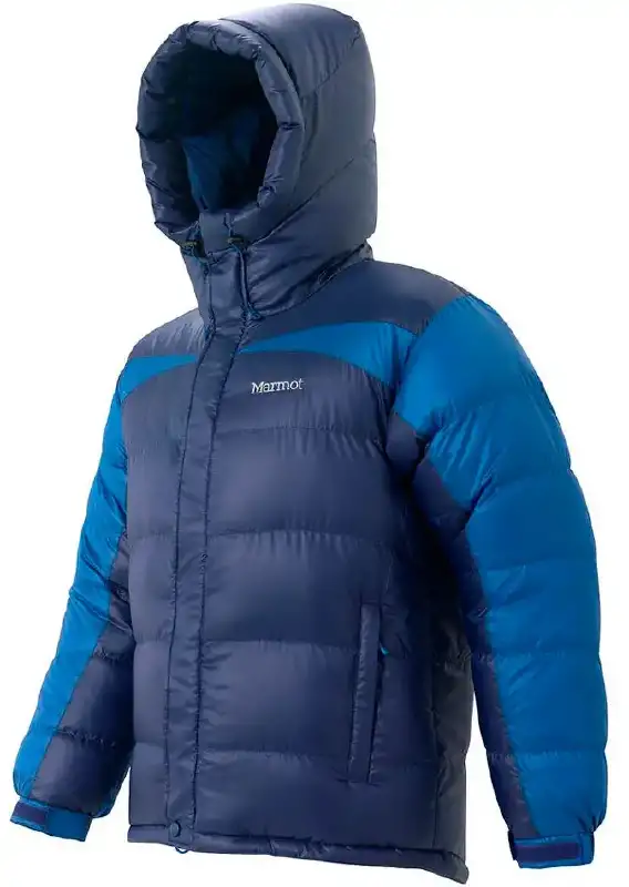 Куртка Marmot Greenland baffled Jacket S Peak blue/Dark ink