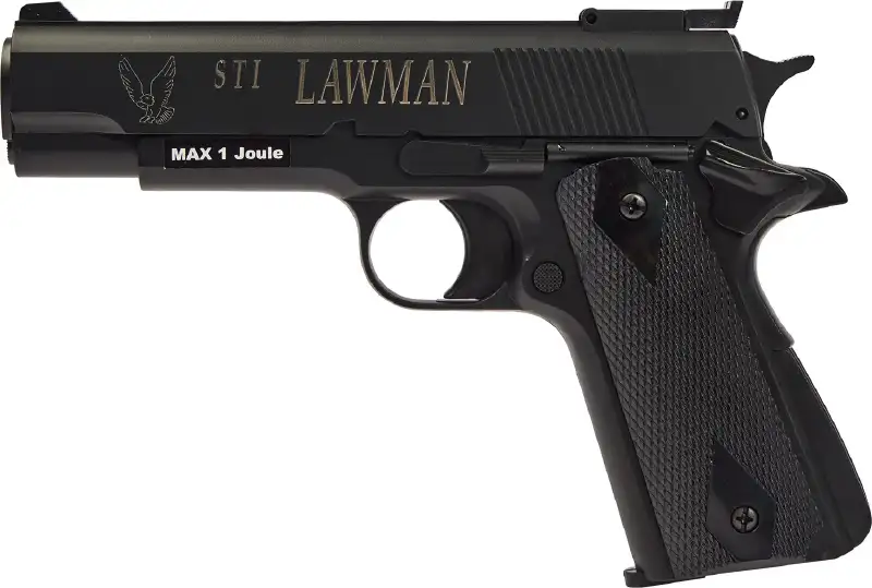 Пистолет страйкбольный ASG STI Lawman Green Gas кал.6 мм 