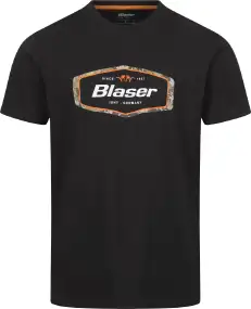 Футболка Blaser Active Outfits Badge T 24 3XL Чорний