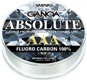 Флюорокарбон Varivas Ganoa Absolute Fluoro 150m #1.2/0.185mm 5lb