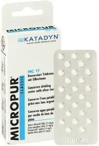 Пігулки для дезінфекції води Katadyn Micropur Classic MC 1 упаковка - 100 л
