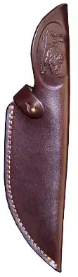 Чехол Медан 2403 для ножа кожаный №2 (Оберег)