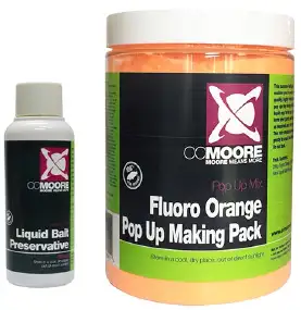 Суміш для бойлов CC Moore Fluoro Orange Pop Up Making Pack 200г   50мл