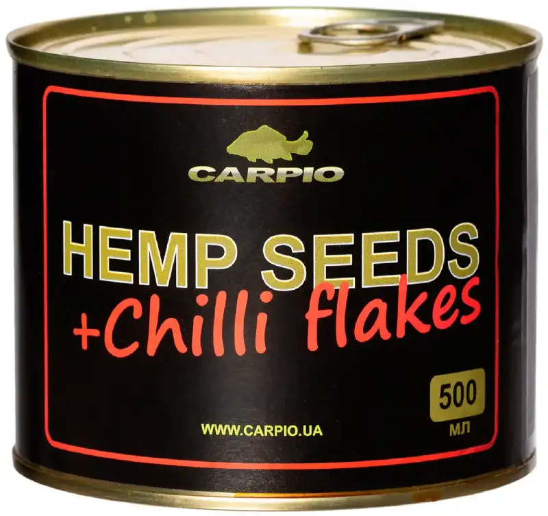 Зерновая смесь Carpio HEMP SEEDS+Chilli flakes 0.5л