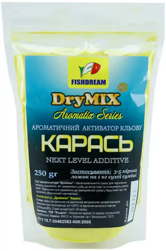 Добавка Fish Dream Dry Mix Карась 250г
