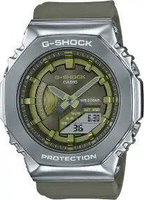 Годинник Casio GM-S2100-3AER G-Shock. Сріблястий