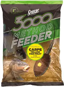 Прикормка Sensas 3000 Method Carp Yellow 1kg