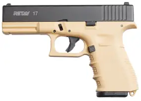 Пистолет стартовый Retay G17 кал. 9 мм. Цвет - sand.