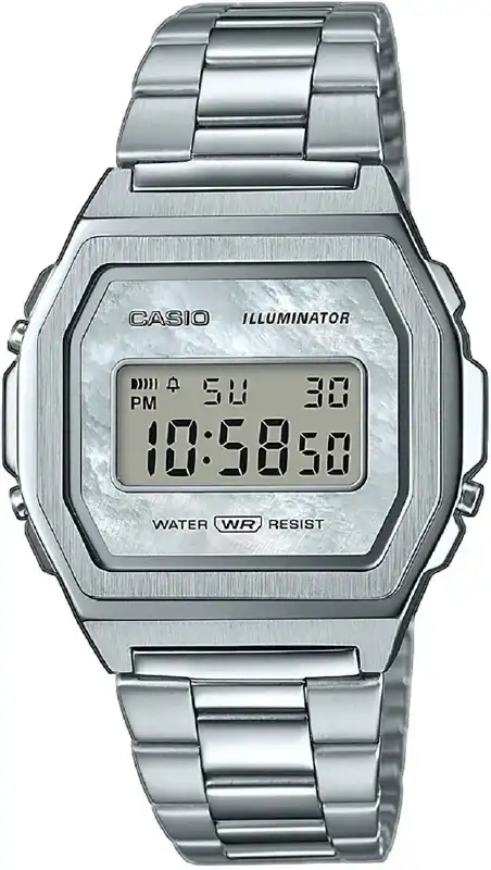 Годинник Casio A1000D-7EF. Сріблястий