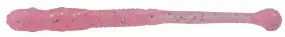 Силікон ECOGEAR Power Worm Shirasu 48mm 091:Clear Pink Glow Hologram (Luminous Colour