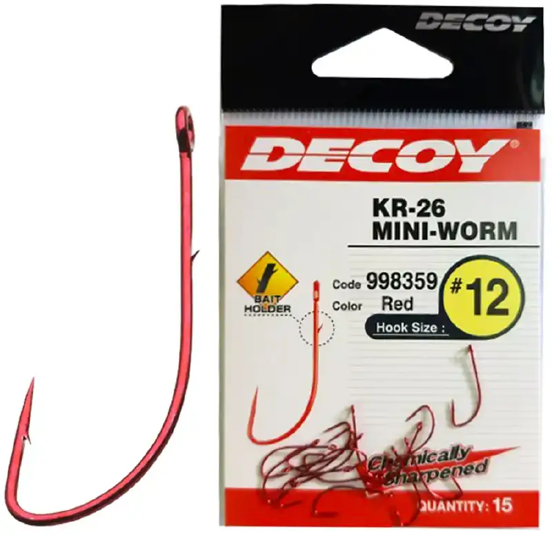 Гачок Decoy KR-26 Mini-Worm #14 (15 шт/уп)