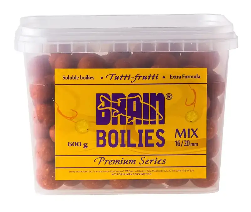 Бойлы Brain Tutti-Frutti (тутти) Soluble 600 gr