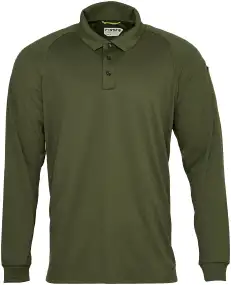 Рубашка поло First Tactical Performance Long Sleeve Polo L Зеленый