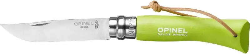Нож Opinel №7 Inox Trekking светло-зеленый