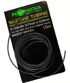 Трубка силиконовая Korda Silicone Tube 0.5mm Brown 1.5m