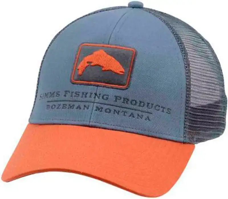 Кепка Simms Trout Icon Trucker Hat One size Storm