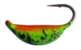 Мормишка вольфрамова Shark Супер-банан 0,19г діам. 1,5/SS гачок D18 к:#039