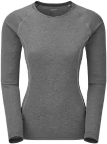 Термокофта Montane Female Dart Long Sleeve T-Shirt XS/8/34 Nordic Grey