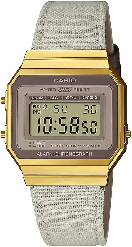 Годинник Casio A700WEGL-7AEF. Золотистий