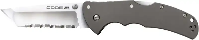 Ніж Cold Steel Code 4 Tanto Point Serrated