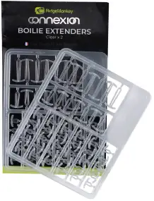Стопори для бойлів RidgeMonkey Connexion Boilie Extenders Clear (2шт/уп)