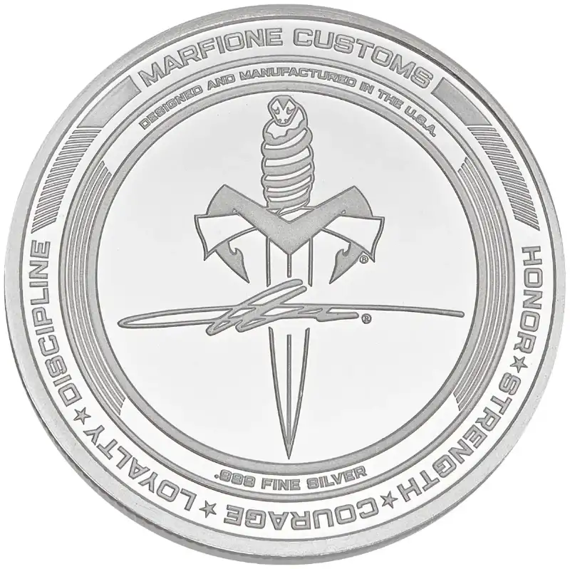 Монета Microtech 25TH Year Anniversary Marfione