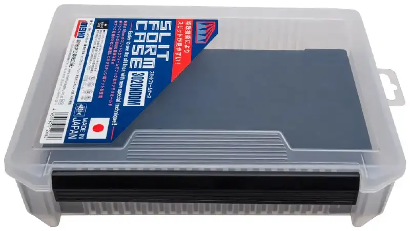 Коробка Meiho Slit Form Case SC-3020NDDM  ц:прозрачный