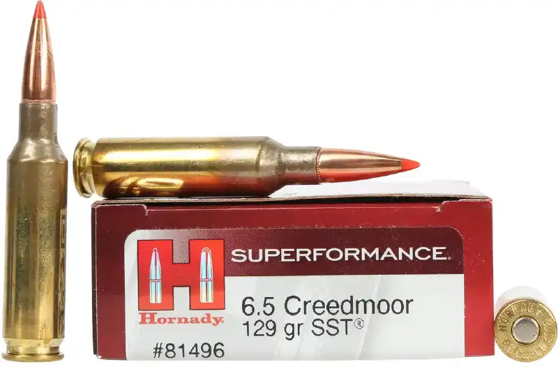 Патрон Hornady Superformance  кал. 6.5 Creedmoor пуля SST масса 129 гр (8.4 г)