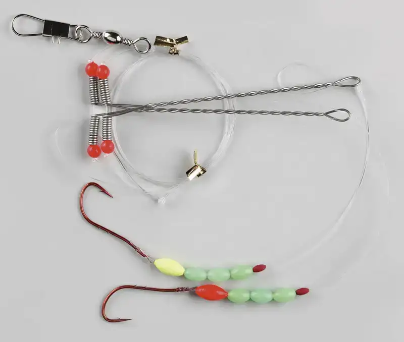 Оснащення морська Spro 2-Hook Flatfish/Eel rig №1/0