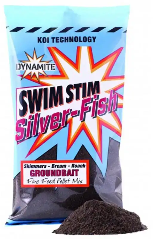 Прикормка Dynamite Baits Swim Stim Commercial Silver Fish Groundbait Dark 800g